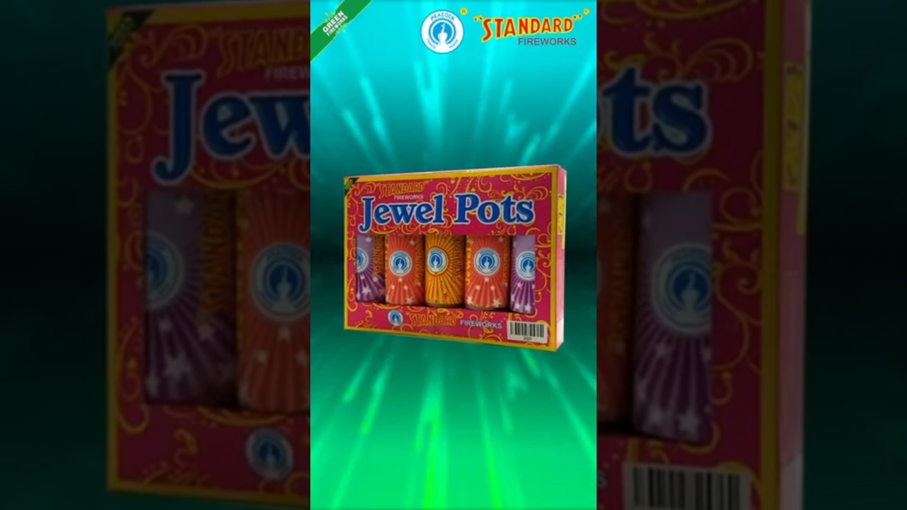 Standard fireworks jewel pots testing 😱