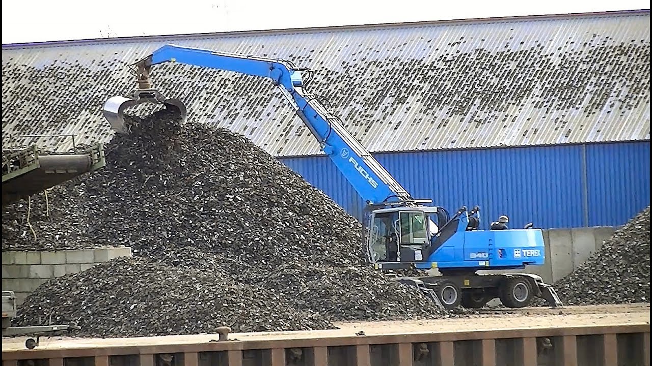 Umschlagbagger Terex Fuchs MHL340 / Material handler Terex Fuchs MHL340