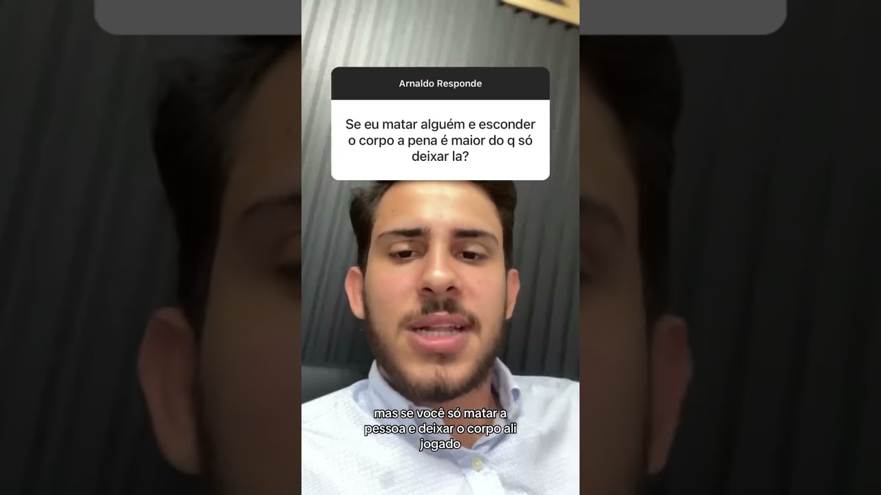 Se eu matar e esconder o corpo a pena &eacute; maior? #direitopenal #pena #crime #processopenal