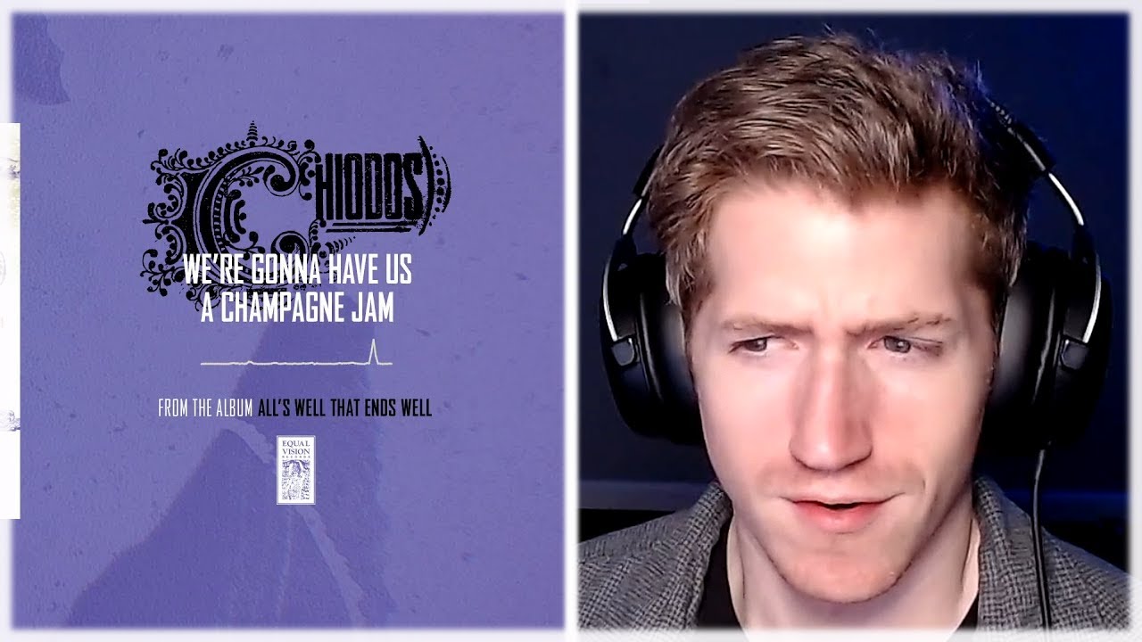 Chris REACTS to Chiodos - We're Gonna Have Us A Champagne Jam [SUB SUNDAY #216]