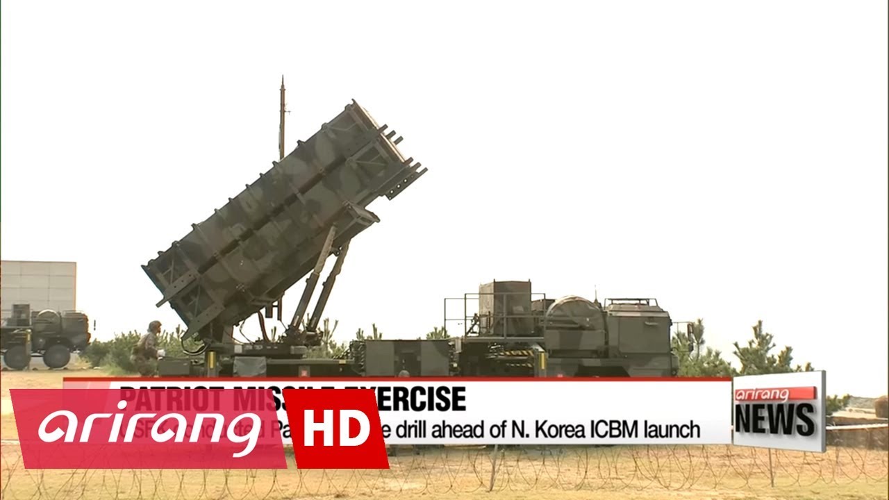 USFK conducted Patriot missile drill ahead of N. Korea ICBM launch