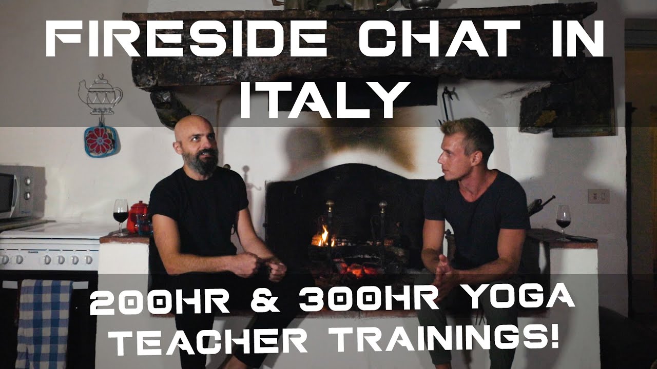Fireside Chat in Tuscany with Josh Kramer & Guido | 200hr & 300hr Yoga Teacher Trainings