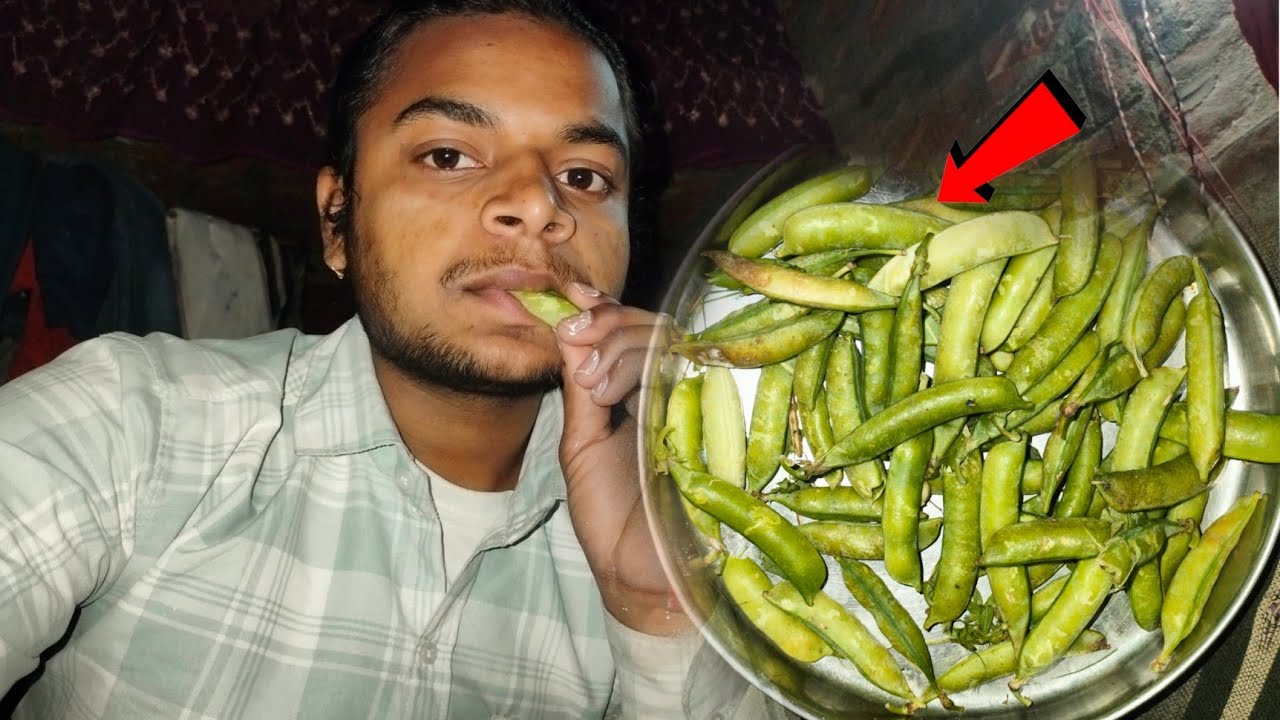 कच्चा मटर खाओ सेहत बनाना 😎 #vlog #youtubevlogs #funny #comedylovervlog #nikhilvlogs630 