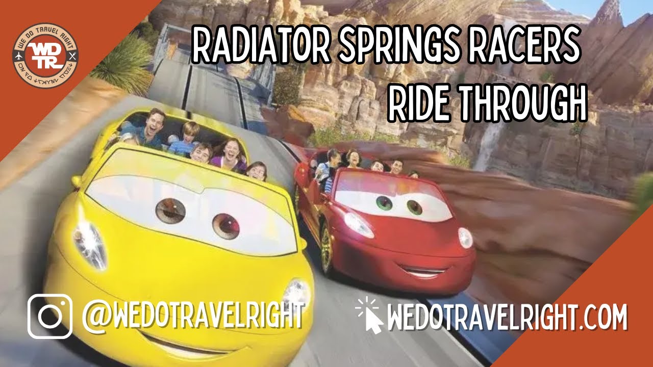 Radiator Springs Racers Ride Through | Disney's California Adventure