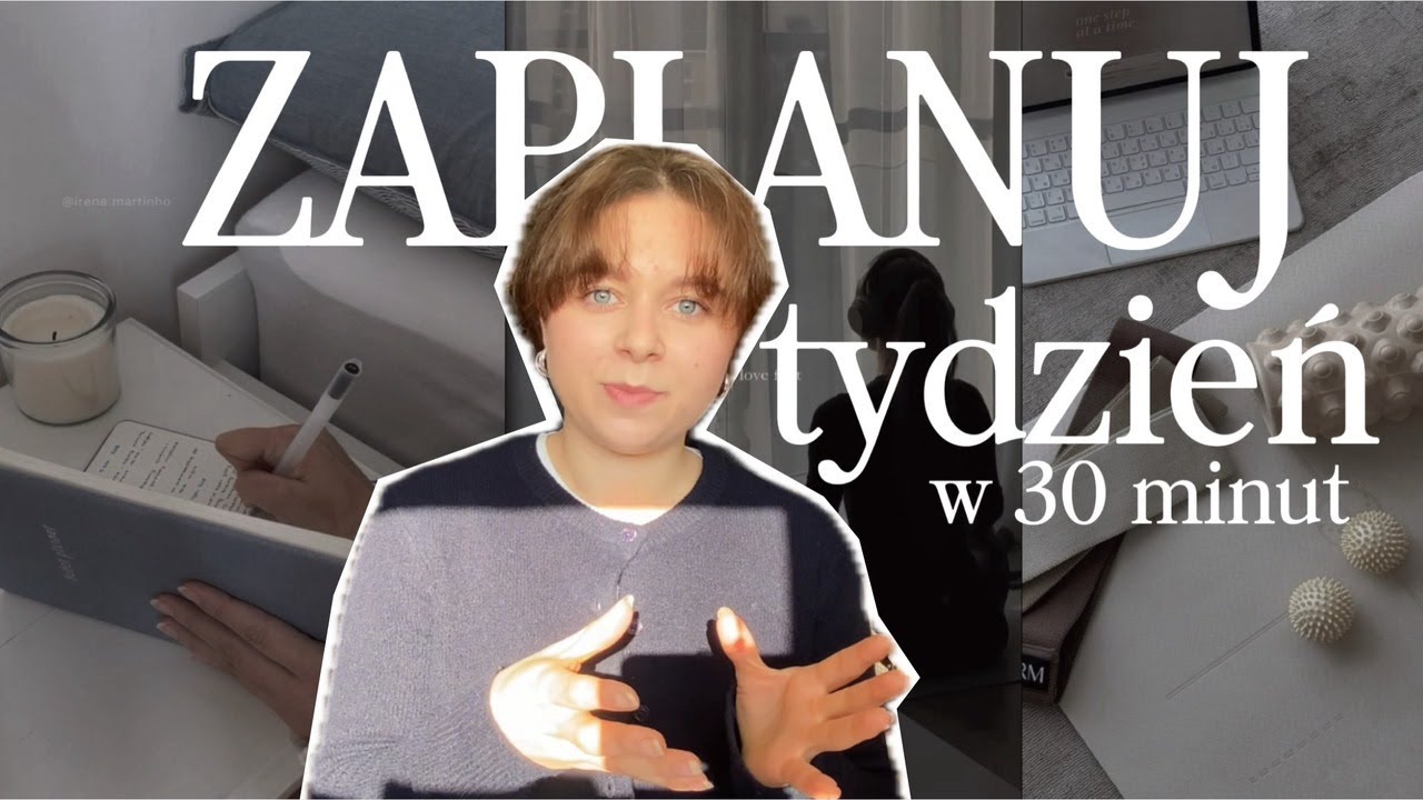 Przestałam marnować czas dzięki tym 3 krokom planowania | Jak być NAPRAWDĘ produktywną?