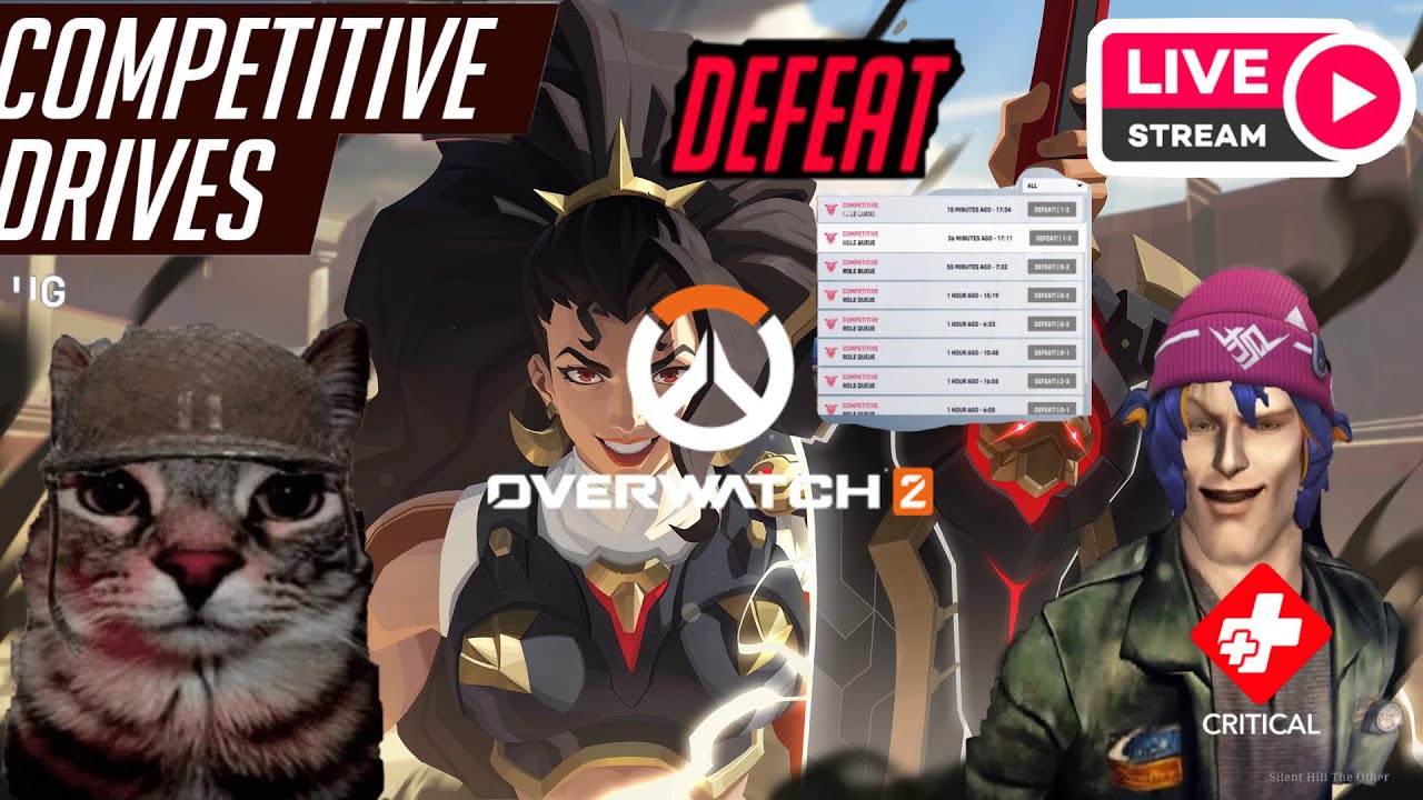 🔴Playing Overwatch 2!! Comp Stream 🎮💙