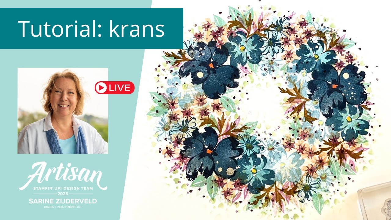 EN/NL: How to stamp a Wreath | Bloemenkrans stempelen met Petals of Beauty