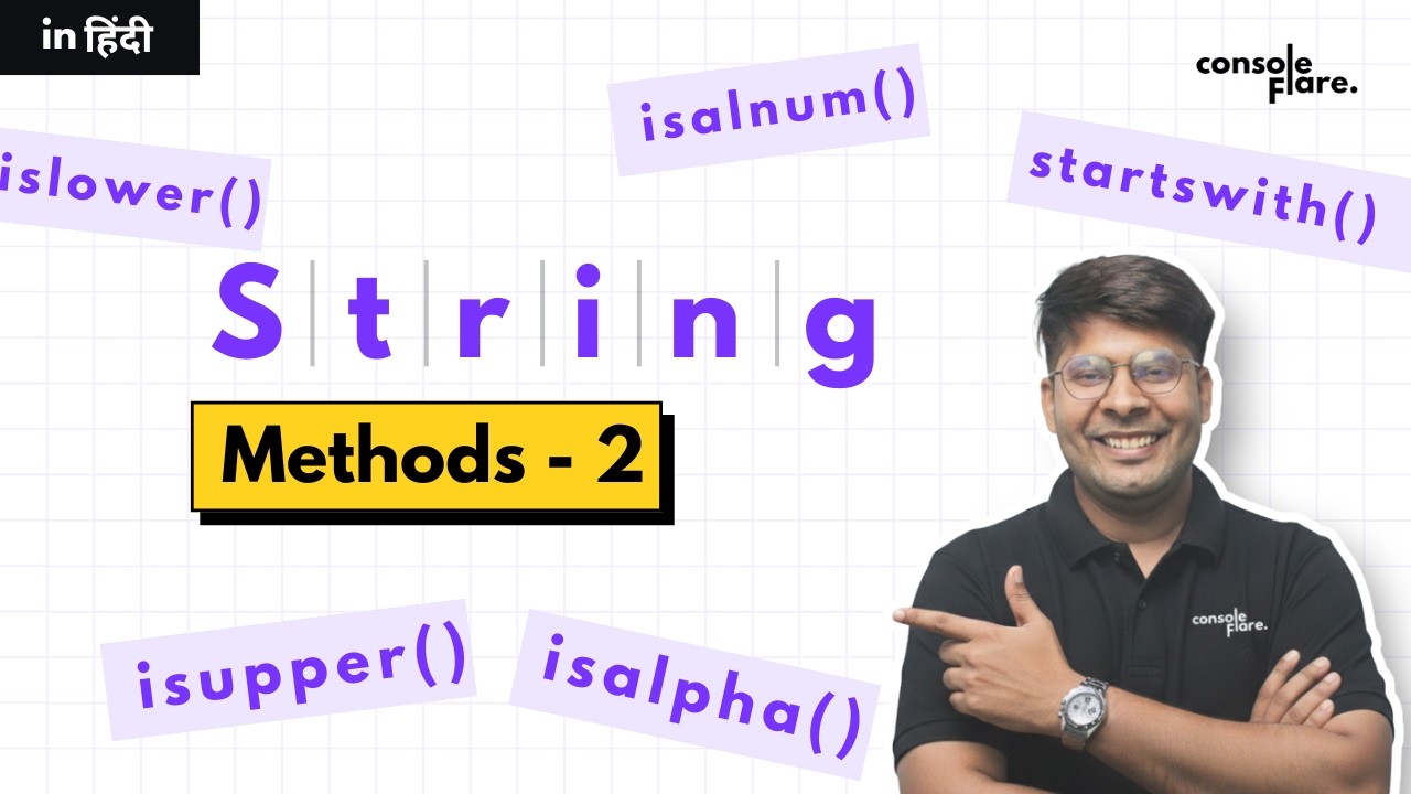 Строка: Методы 2 | на хинди | #python #pythonprogramming #programming #pythontutorial #programming