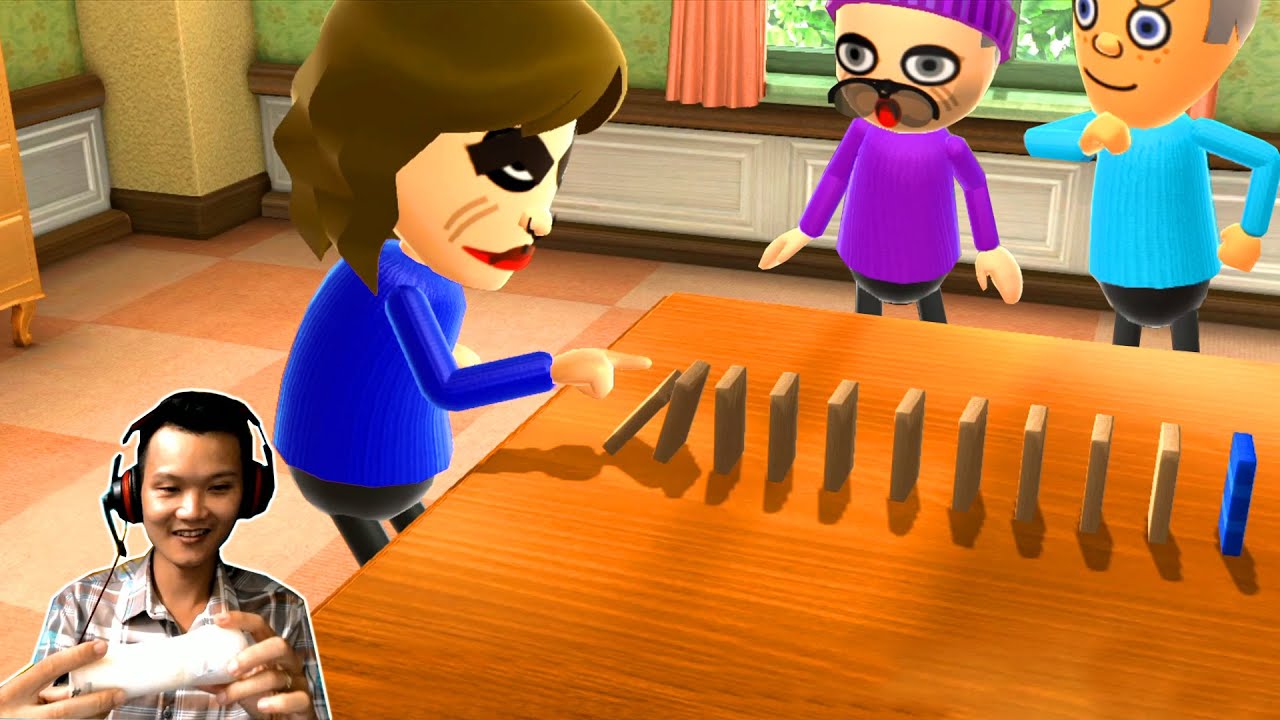 Wii Party U Best Minigames - Jack Vs Polly Vs Clara Vs Barry (Master Difficulty)