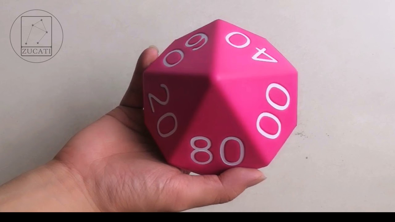 Zucati B.F.D. (Big Foam Dice) Final Prototypes