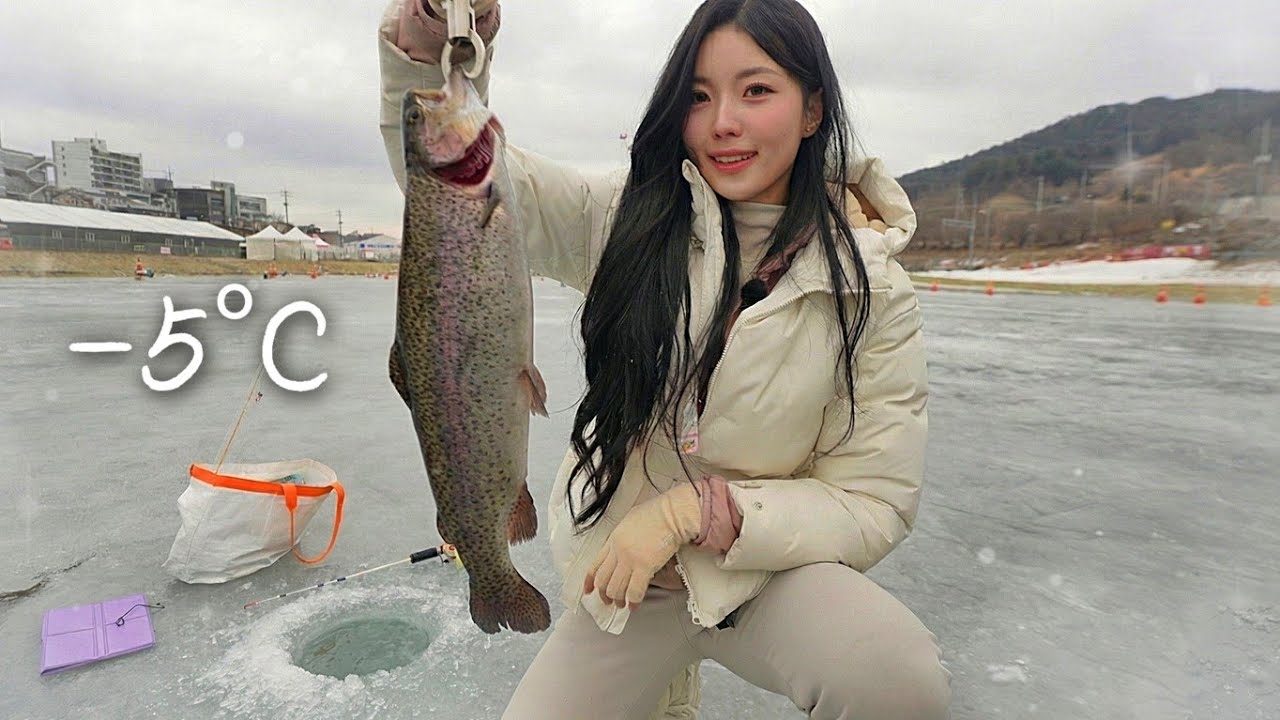 🎣Я НАЧАЛ(А) РЫБАЧИТЬ ДЛЯ СВОЕГО РОУД-ТРИПА… И ПОДСЁК(ЛА) МОНСТР-ФОРЕЛЬ ЧЕРЕЗ ЛЁД?!