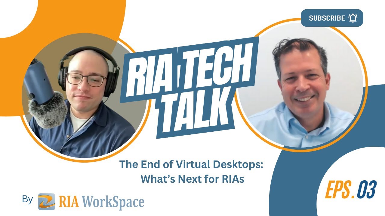 The End of Virtual Desktops for RIAs.  RIA Tech Talk Episode 3