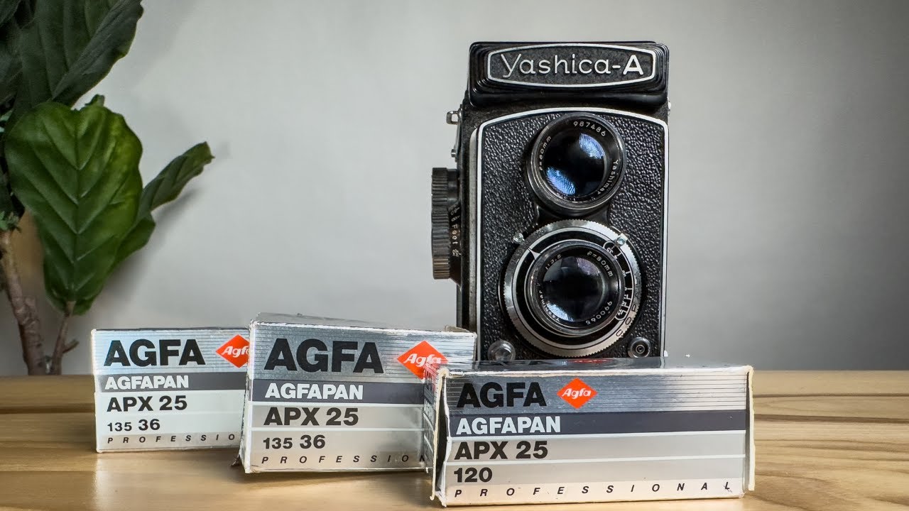 Expired Film Exposure Test with Yashica A and AGFA APX 25