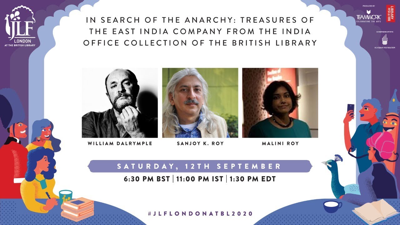 JLF London 2020 | The Anarchy: William Dalrymple introduced by Sanjoy.K.Roy