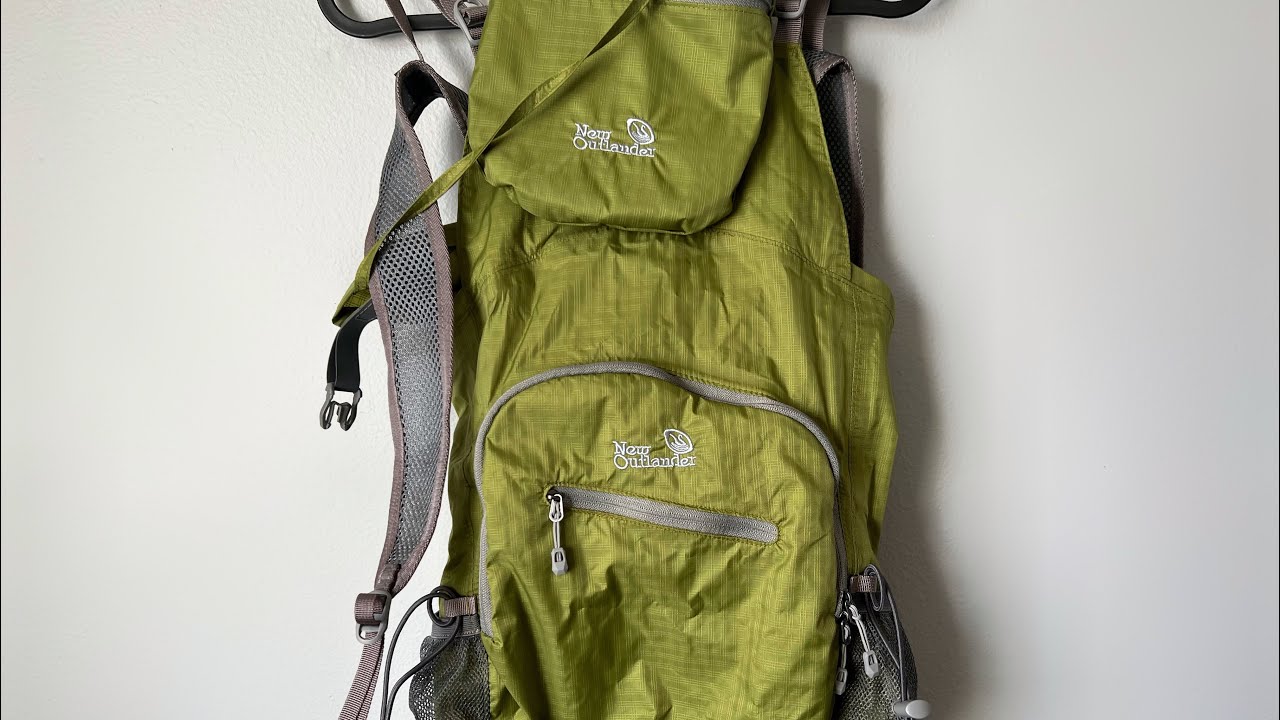 Outlander 100% Waterproof Hiking Backpack Lightweight Packable Travel Daypack, 25L dry bag