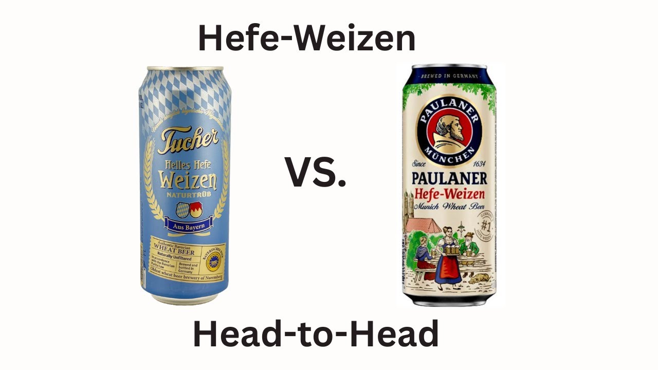 Tucher Helles Hefe Weizen vs Paulaner Hefe-Weizen