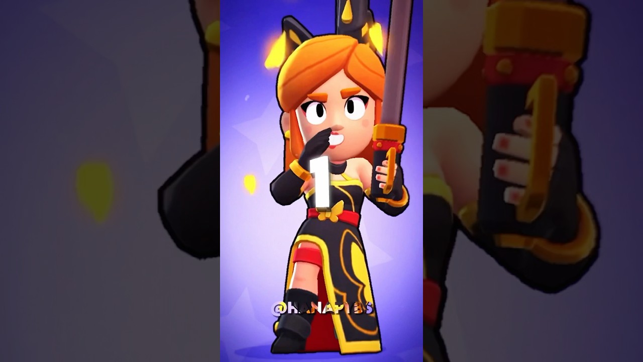 Top 7 Hottest Female Brawlers | #brawlstars #shorts