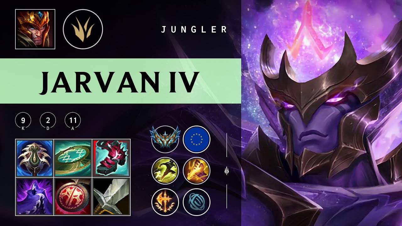 Jarvan IV Jungle vs Jayce - EUW Challenger Patch 25.24