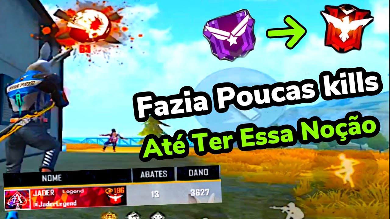 COMO TER NOÇÃO DE JOGO ABSURDA E AMASSAR NO DIMA4/MESTRE/CAMP - FREE FIRE