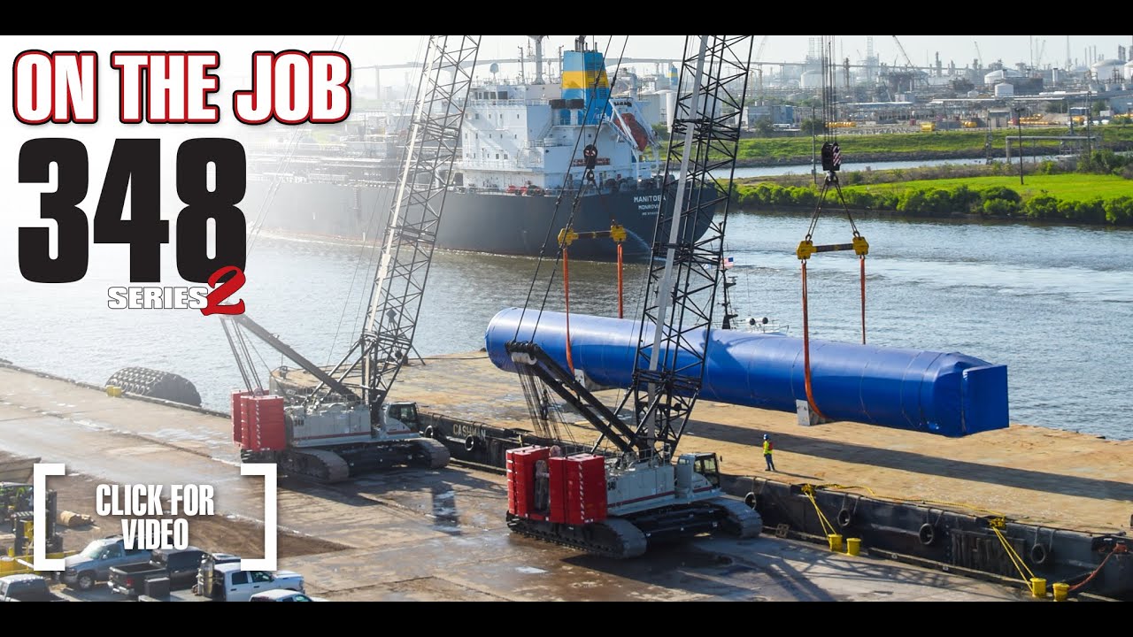 348 Series 2 Unloads at Houston Ship Channel