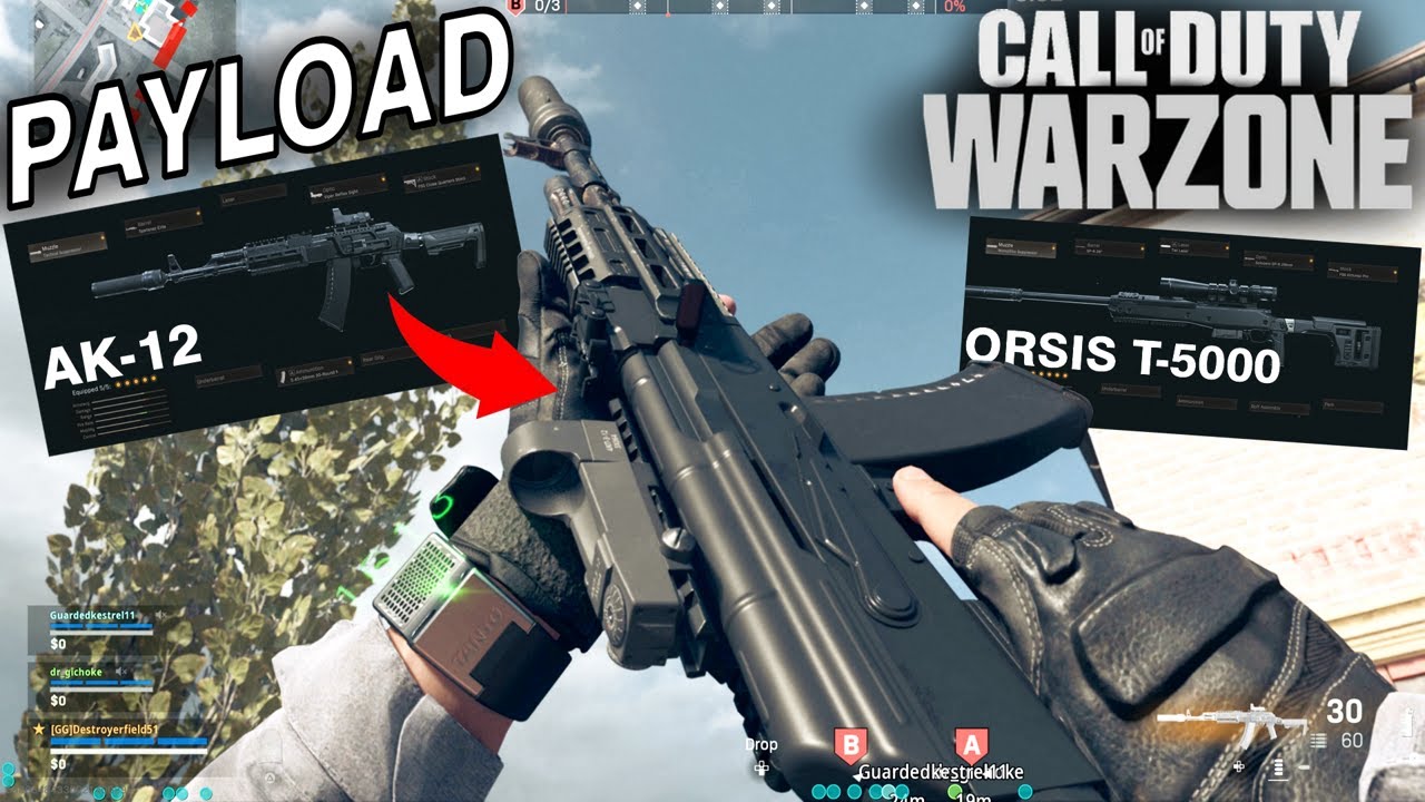 AK-12 (AK-47) & ORSIS T-5000 (SP-R 208) Gameplay | Warzone Payload (PS5)
