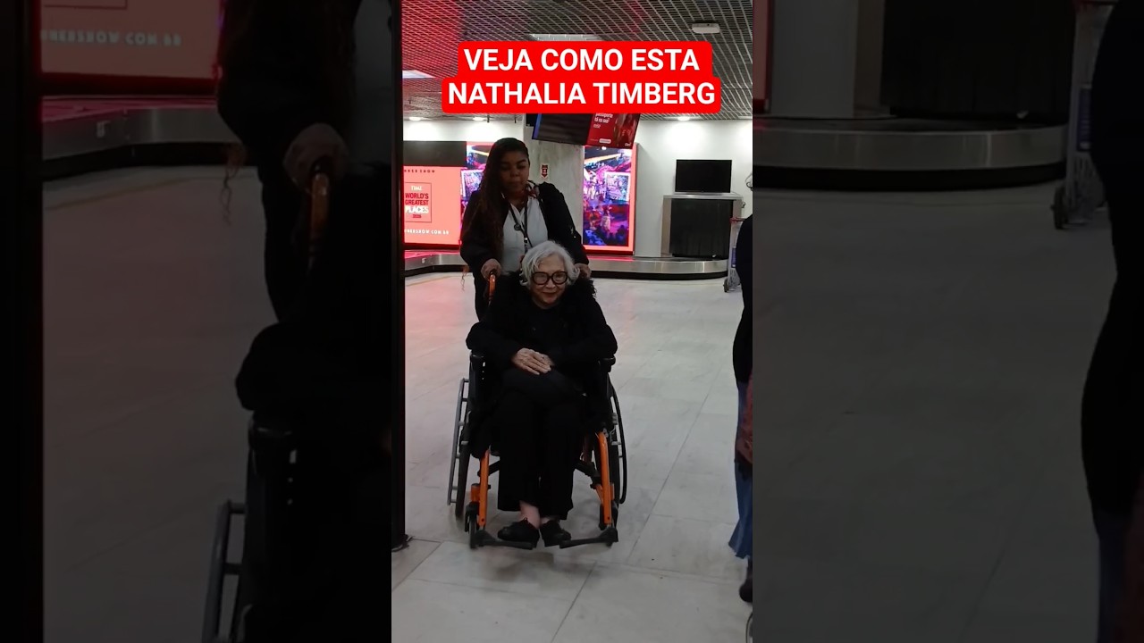 AOS 95 ANOS, VEJA COMO EST&Aacute; A ATRIZ NATH&Aacute;LIA TIMBERG #famosos #babado #nathaliatimberg #atriz