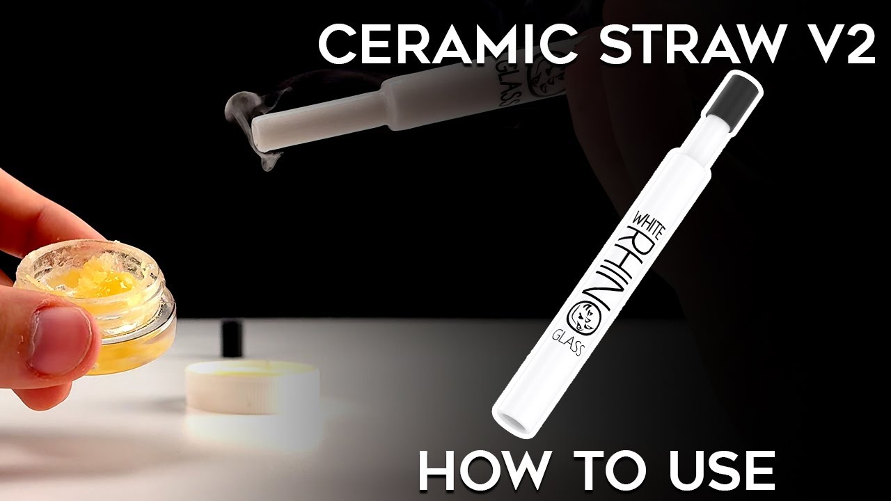 Durable. Clean. Smooth. | White Rhino Ceramic Straw V2