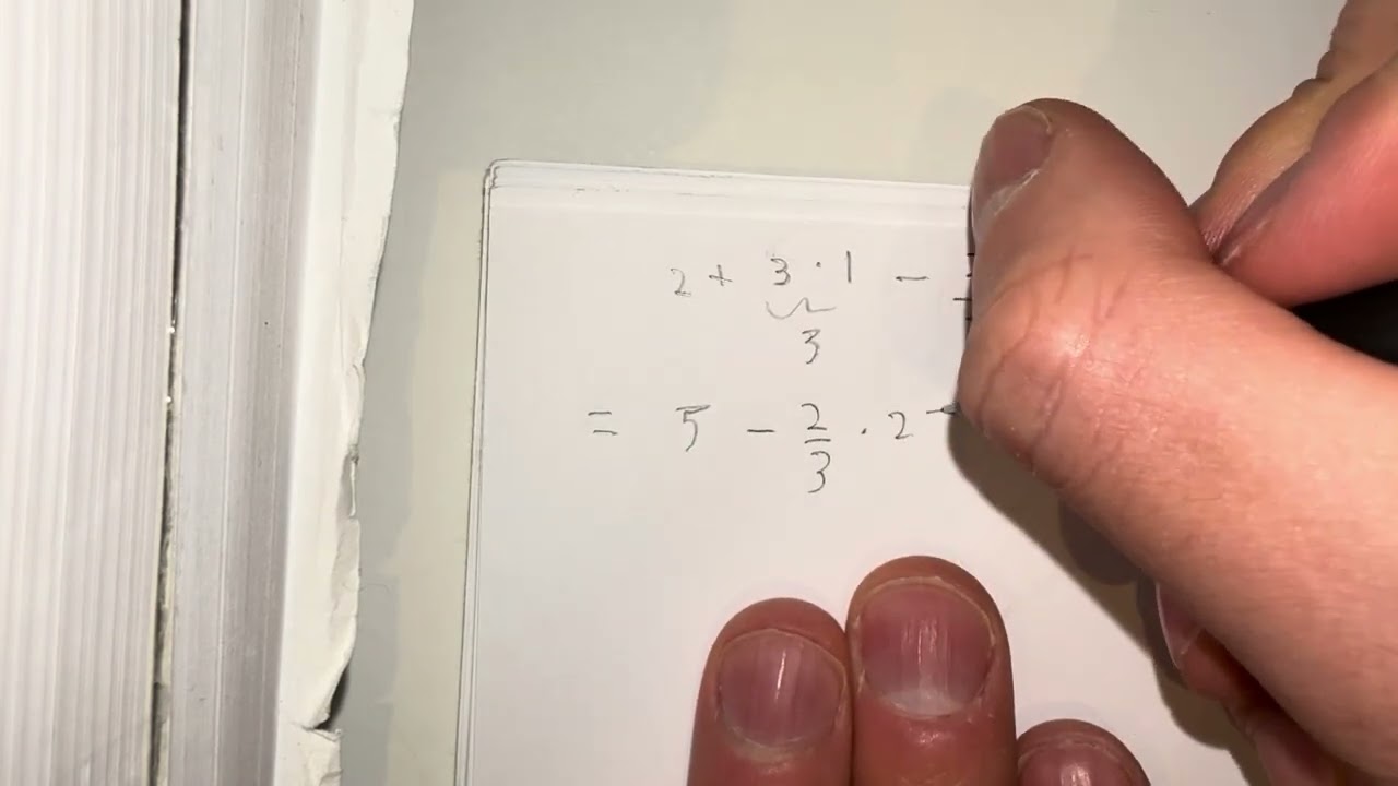 Understanding PEMDAS in math part 1