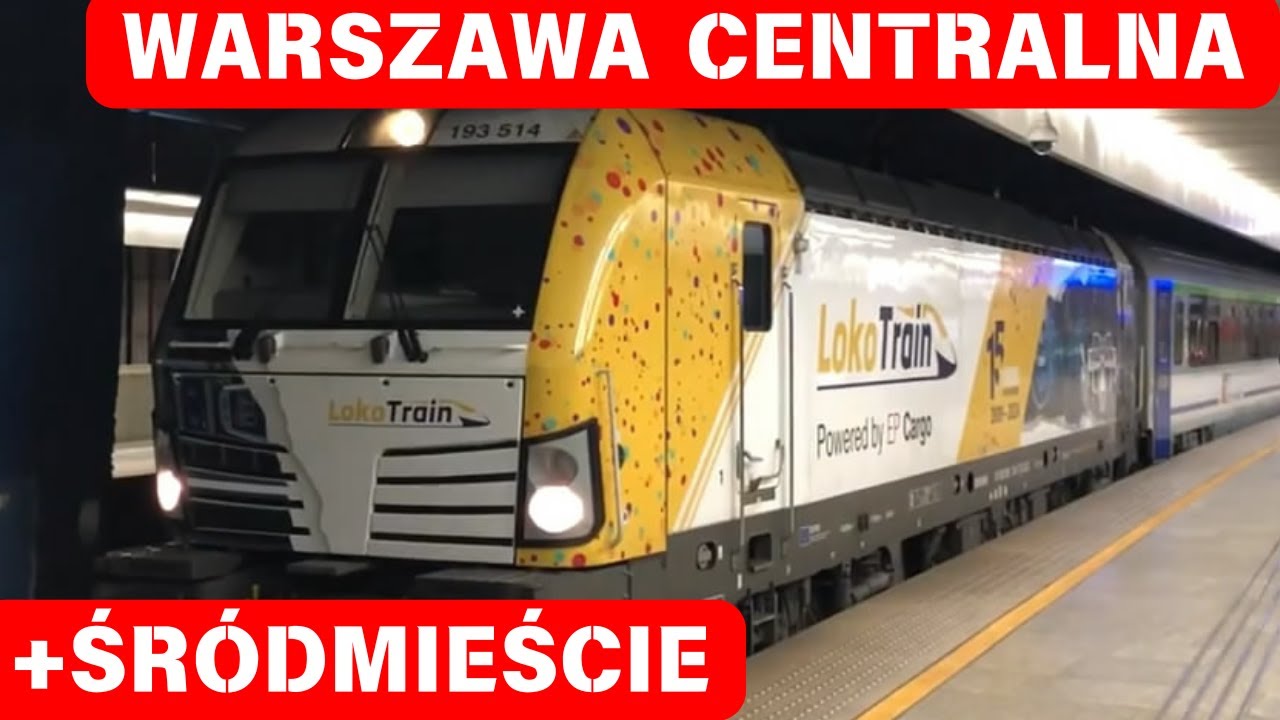 Warszawa Centralna i Warszawa Śródmieście pociągi