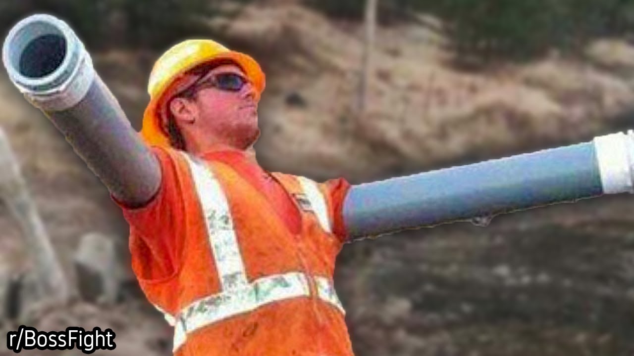 r/BossFight | MY ARMS ARE PIPES AAAAHHHHHH