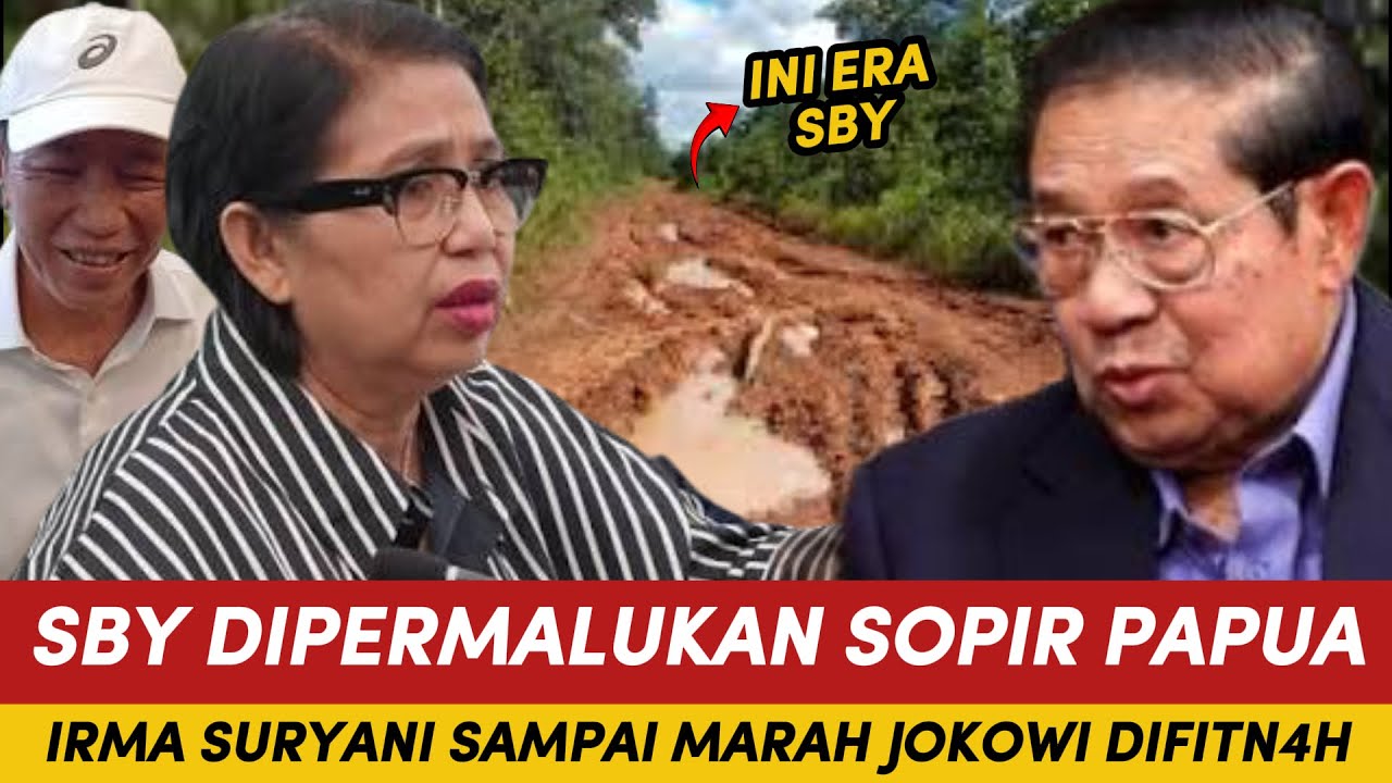 VIRALL! BU IRMA & SUPIR PAPUA BUNGKAM OCEHAN SBY! MARAH SEMUA JOKOWI DI FITN4H!