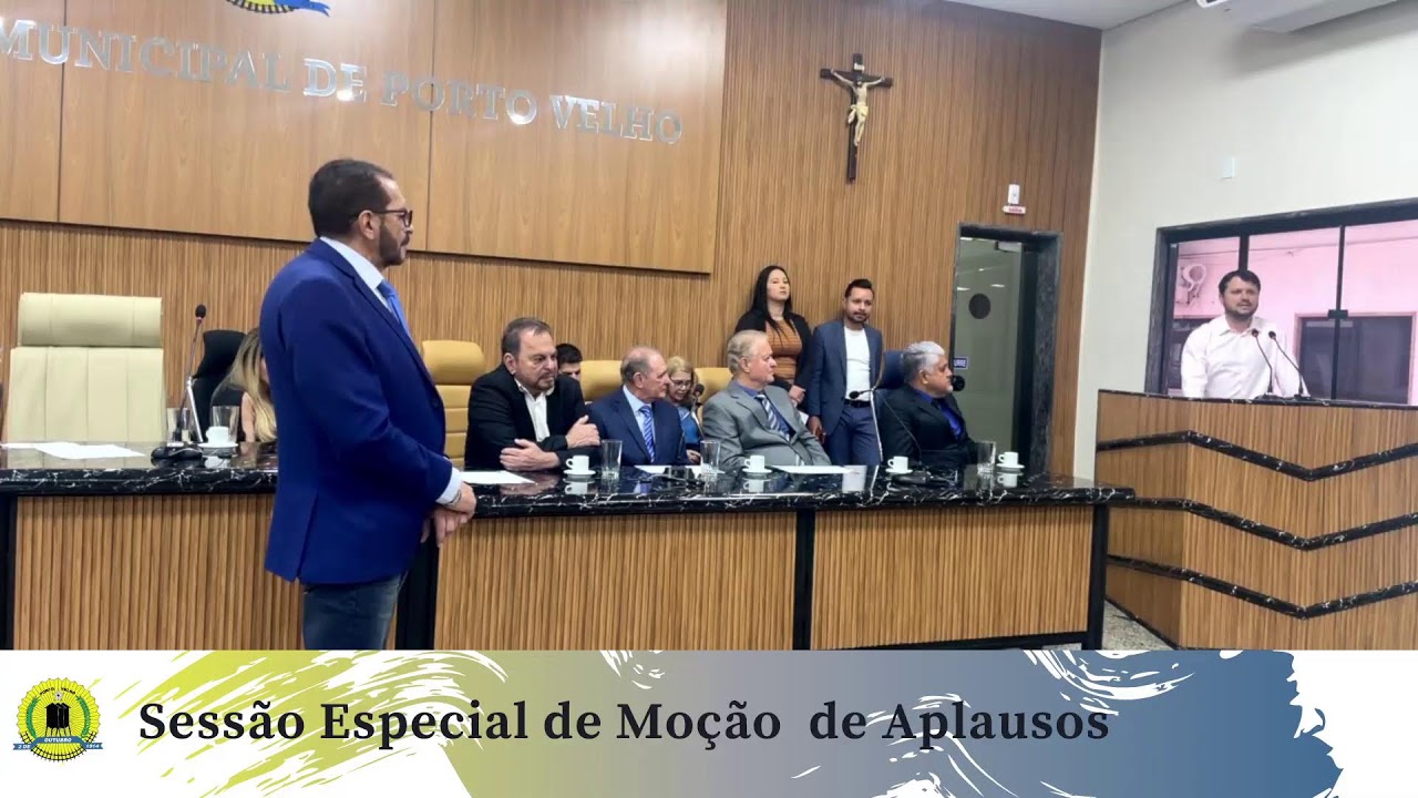 Sessão Especial de Moção de Aplausos.