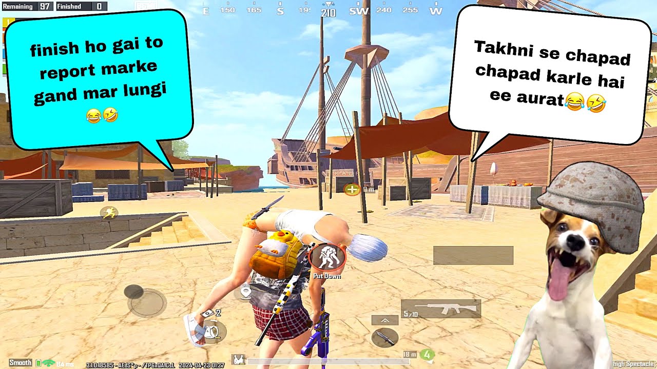 IRRITATING GIRL TEAMMATE & OPEN PARACHUTE😂😈||TROLLING  RANDOM TEAMMATES😂|| BGMI FUNNY & WTF MOMENT