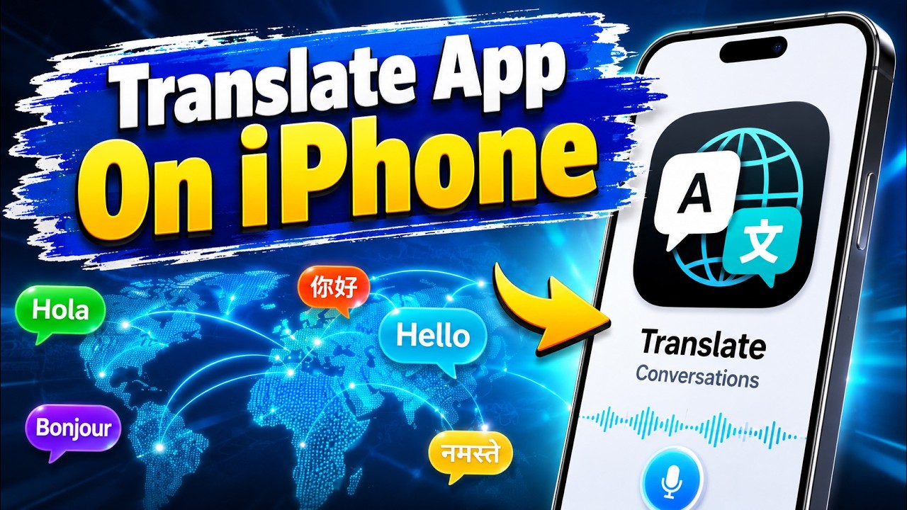 How to Use iPhone Translate App Like a Pro | Translate Conversations in Any Language