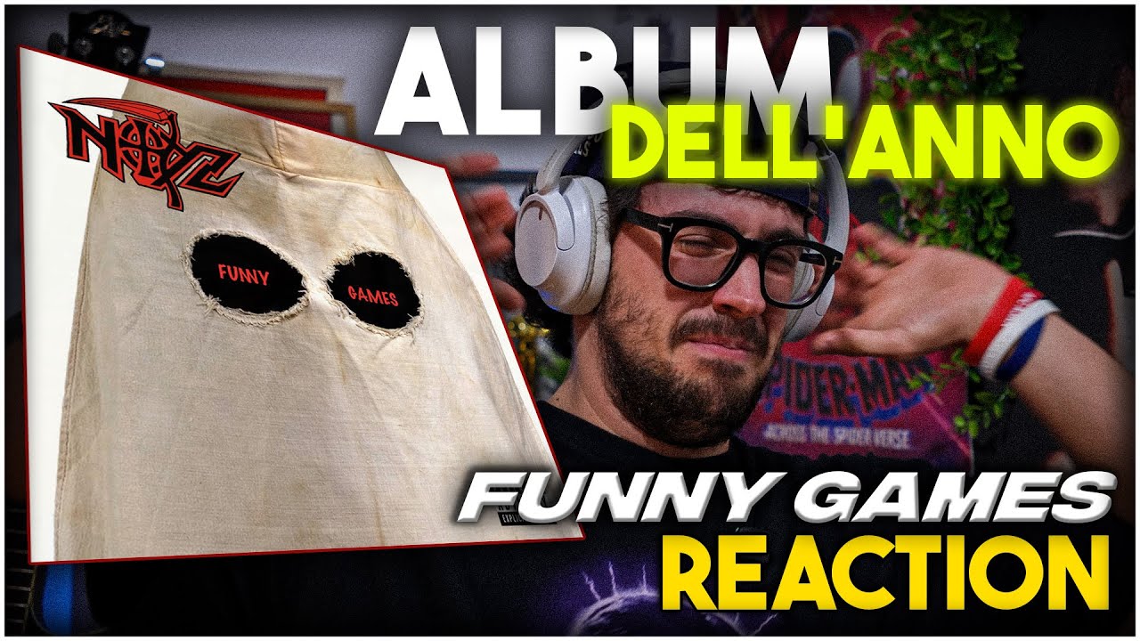 L'ALBUM DELL'ANNO!?!?! - Reaction a "Funny Games" by Noyz Narcos🩸
