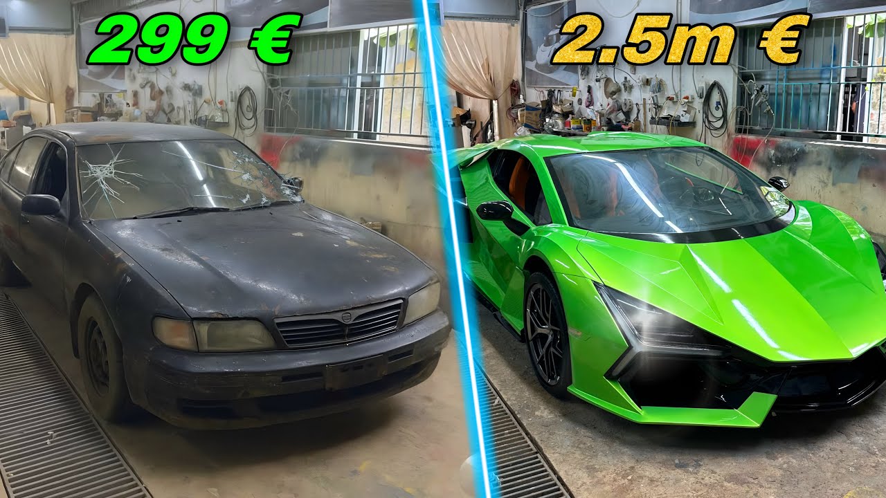 Полные 350 дней ручной работы над суперкаром Lamborghini Revuelto