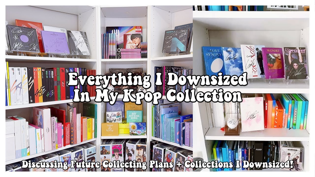 Everything I Downsized In My Kpop Collection ✰ Discussing Future Collecting Plans!