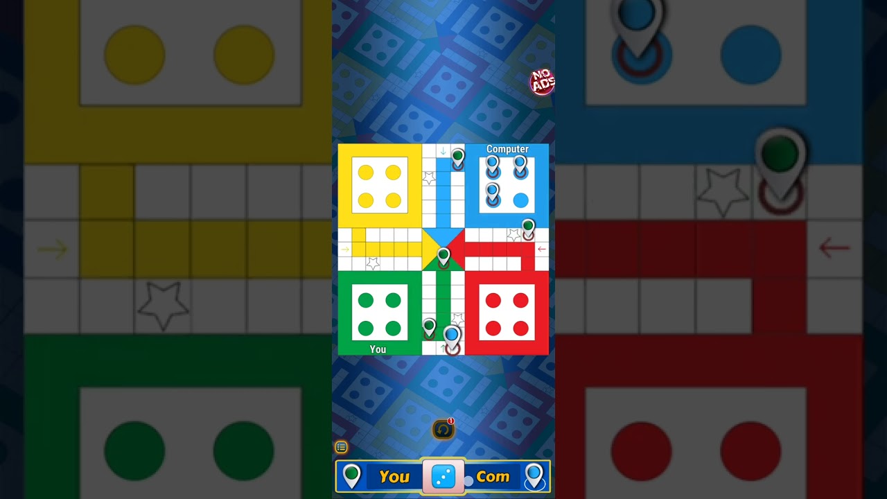 Ludo king 👑 game( play 163) Me vs computer 🎲 Ludo king 👑 Game player|