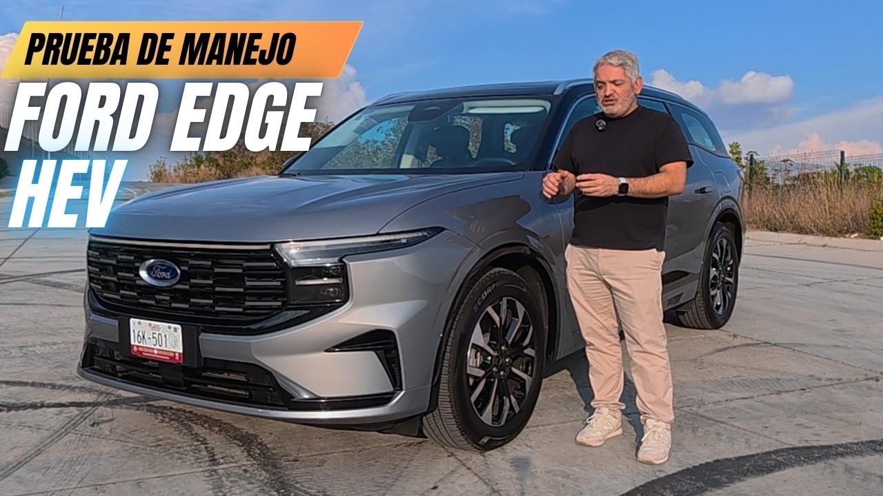 ¿Es Mejor que Antes la Ford Edge Híbrida 2026? | Prueba de Manejo