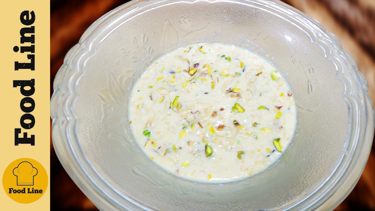 Eid Special Easy Sheer Khurma Recipe By Food Line