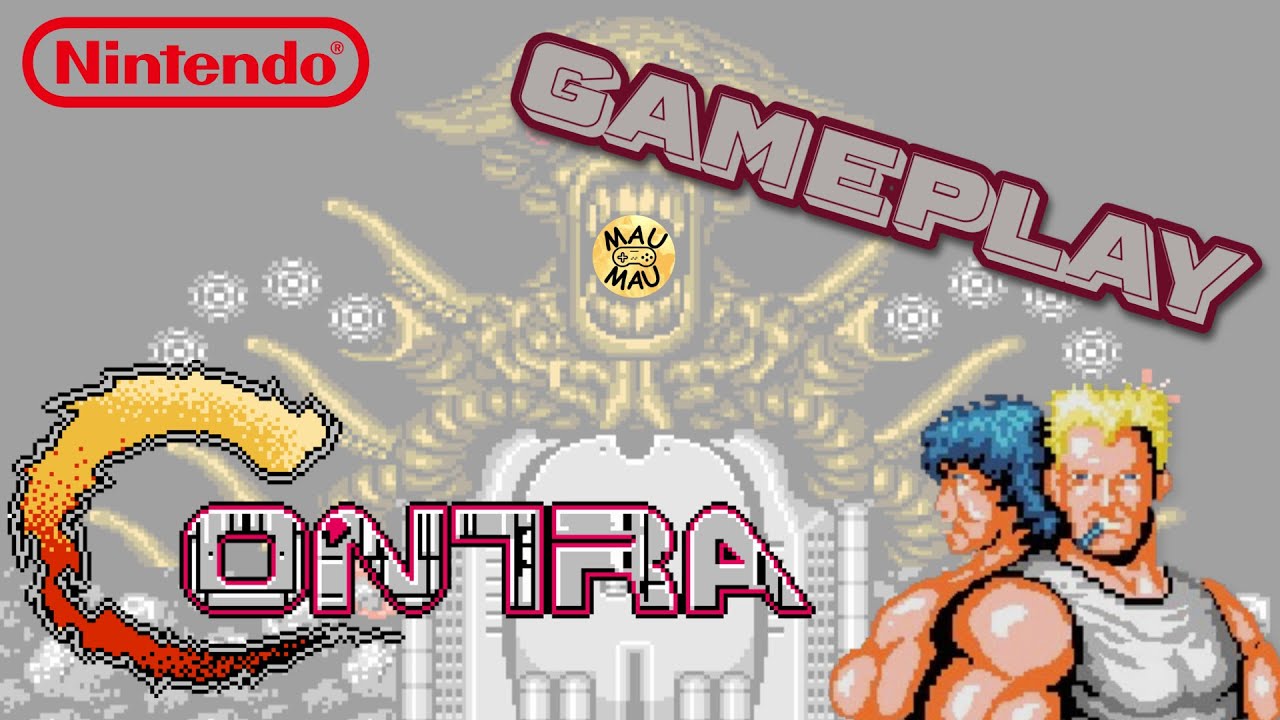 Contra - Nintendinho Gameplay Completo