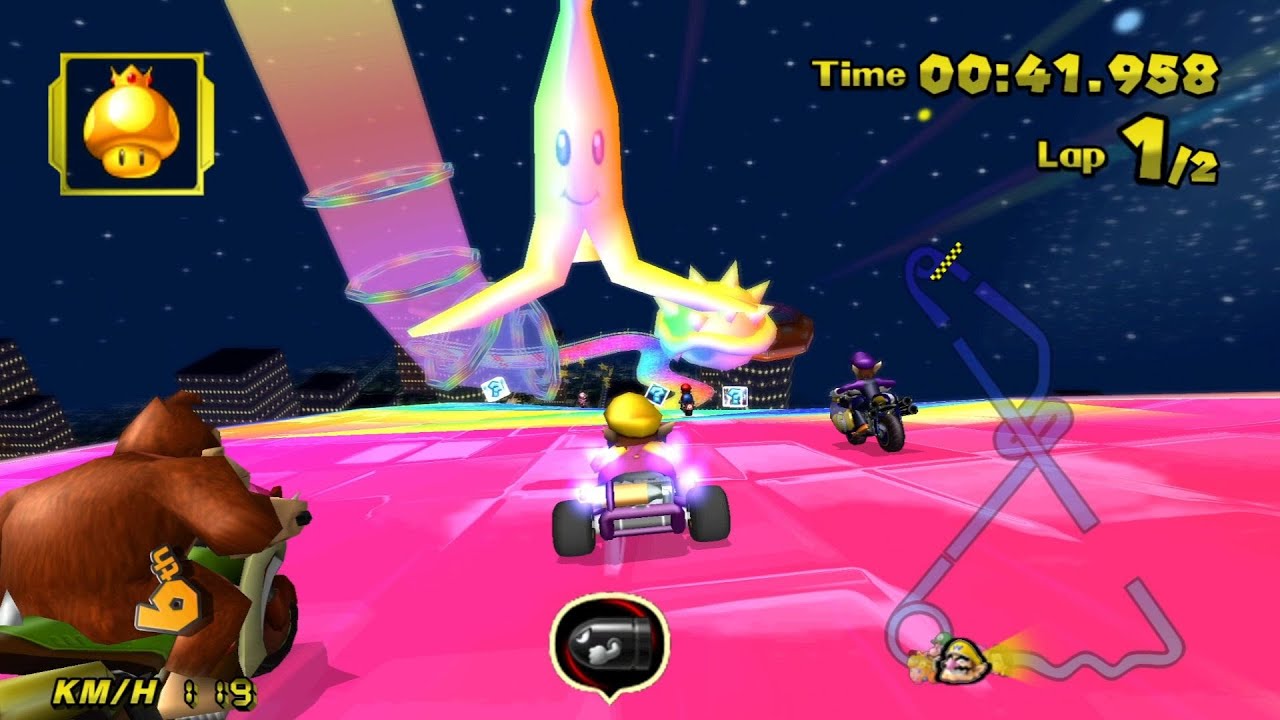 Mario Kart Wii Deluxe 9.0 // Full Game 100% Walkthrough (All GCN Courses 150cc)