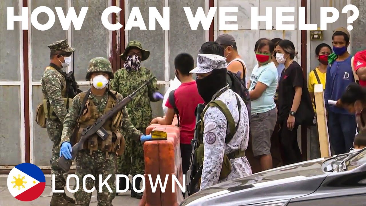 PHILIPPINES FULL LOCKDOWN Millions of Filipinos ordered to stay home COVID19 CORONA VIRUS