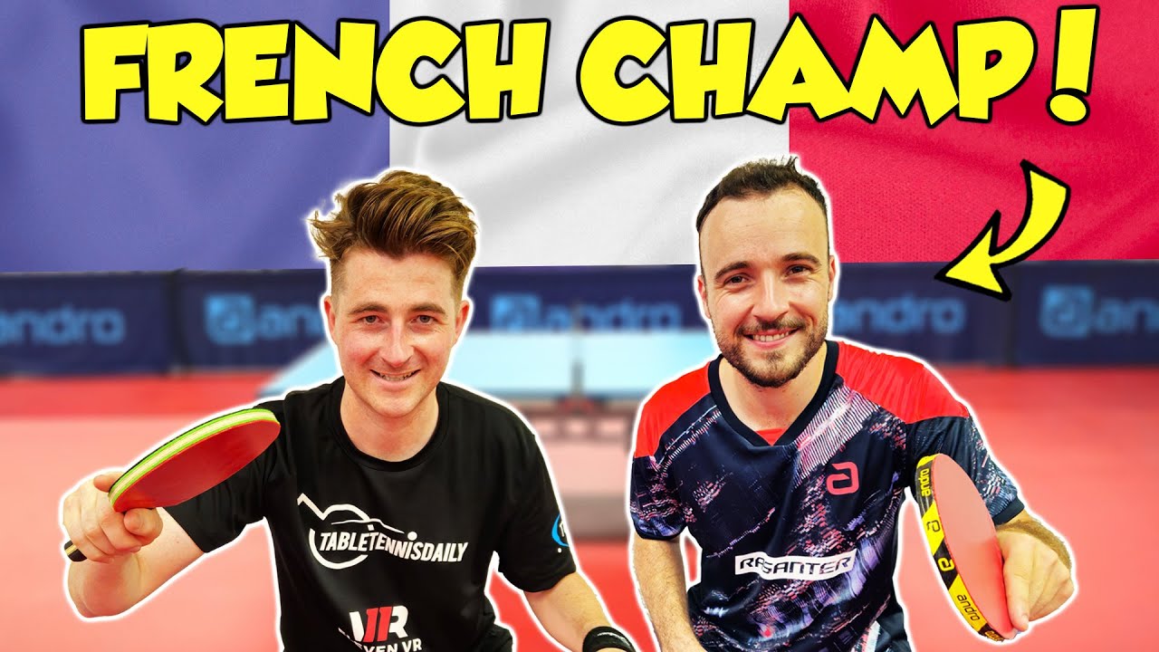 I Played Vs French Champion Simon Gauzy