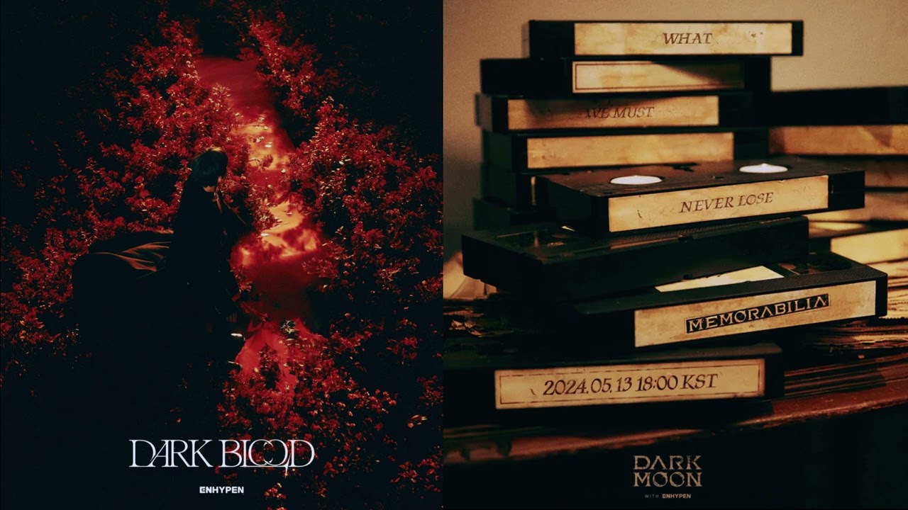 enhypen - lucifer x chaconne (one song playing in each ear)