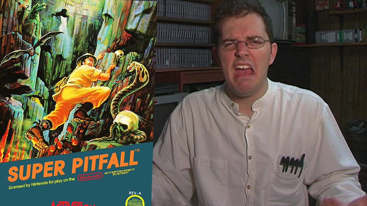 Super Pitfall (NES) - Angry Video Game Nerd (AVGN)