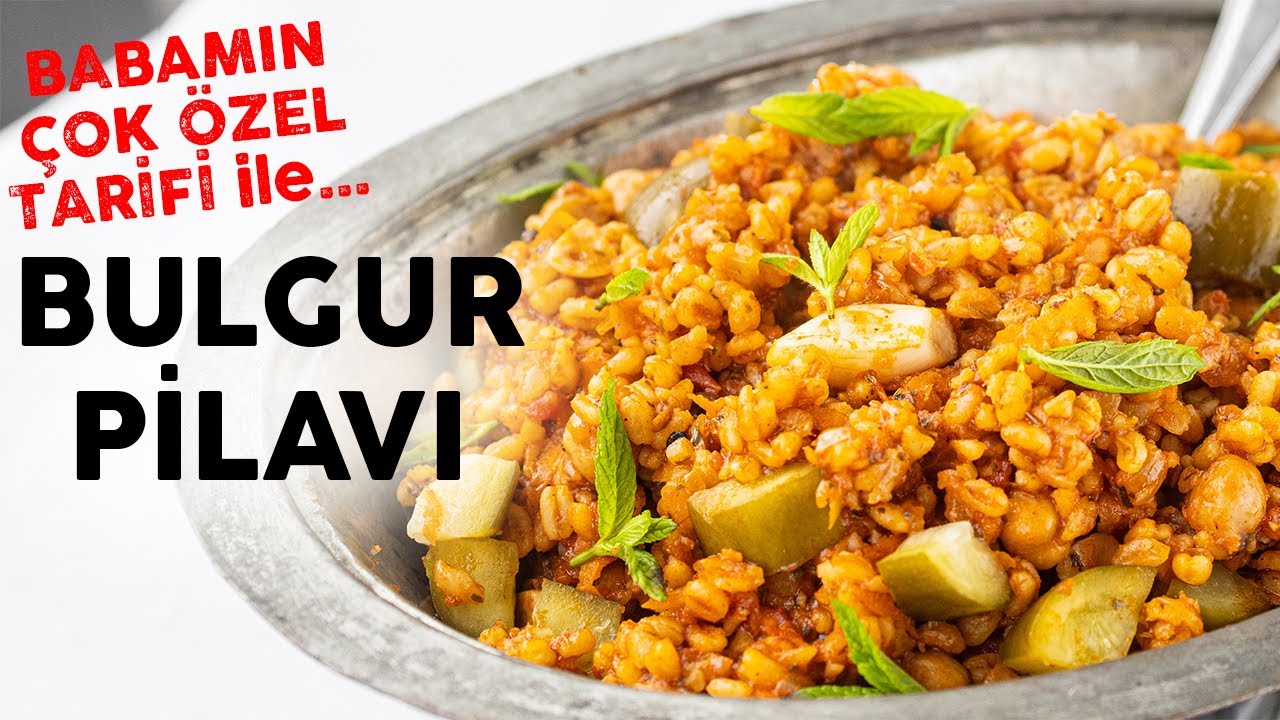 ÇOK ÖZEL! Babamdan Öğrendiğim Hali ile Mükemmel Bulgur Pilavı Tarifi - Böylesini denemelisiniz! 👌❤️