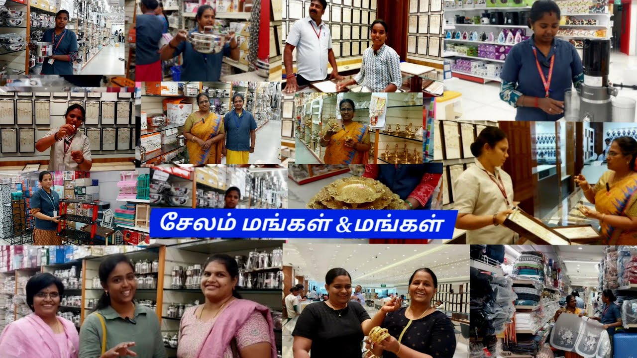 Mangal & Mangal Mega  Offer Stainless Steel kitchen items|| gold  in Salem| Shopping| @twoinonetamil