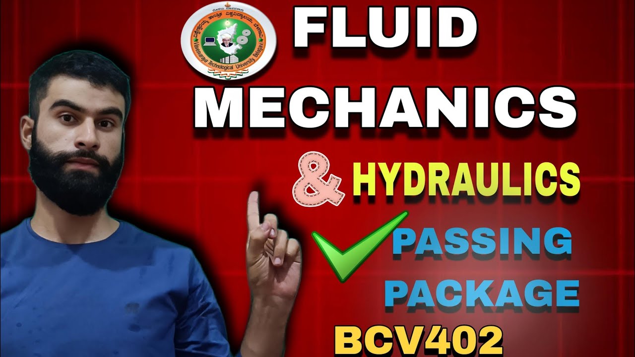 Fluid Mechanics And Hydraulics Vtu Important Questions 4th Sem Civil Stream