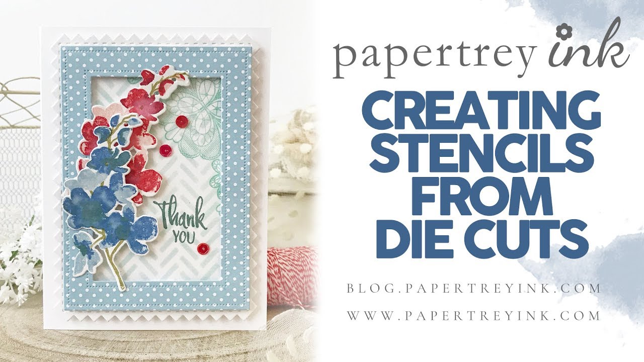Make Monday #329: Creating Stencils from Die Cuts